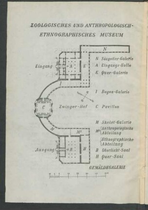 Zoologisches und anthropologisch-ethnographisches Museum [Übersichtplan]