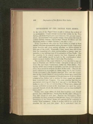 Impressions of the British West Indies. Henry de R. Walker.