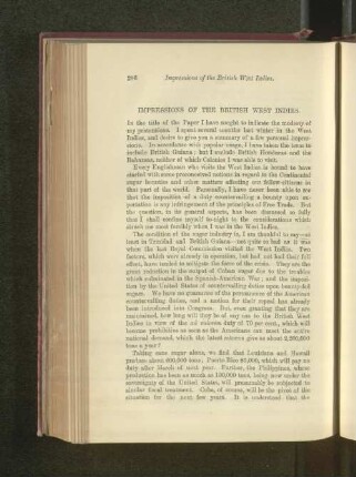 Impressions of the British West Indies. Henry de R. Walker.