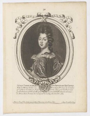 Bildnis der Marie Therese de Bourbon de Conty