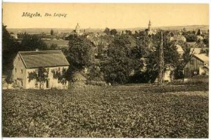 Mügeln. Blick auf Mügeln