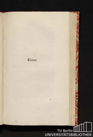Trésor.
