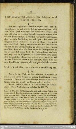 Mehre Verhältnisse zwischen zwei Körpern
