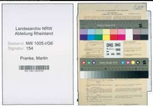 Entnazifizierung Martin Pranke , geb. 08.08.1913 (Arzt)