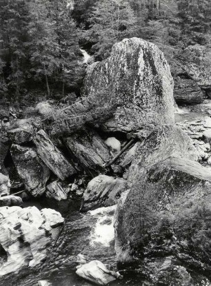 Wasserfall in den Valserrhein