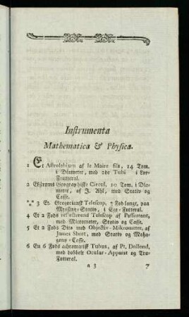 5-9, Insttrumenta Mathematica & Physica