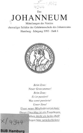 Jahrgang 1993 - Heft 1