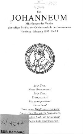 Jahrgang 1993 - Heft 1