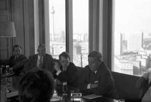 Berlin: Pressekonferenz im Club des Axel Springer-Hauses
