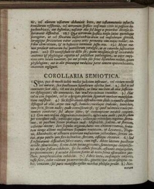 Corollaria Semiotica.
