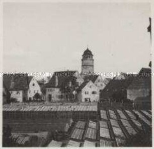 Nördlingen, Blick auf das Löpsinger Tor
