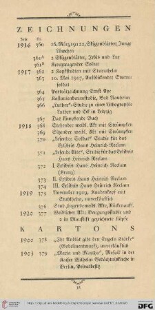 Kartons (Nr. 378-383)
