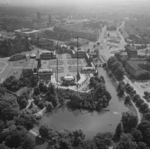 Zwinger in Dresden : Blickrichtung Südosten