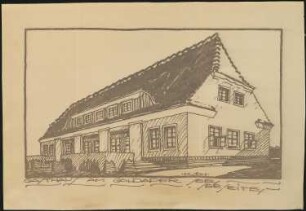 Goldaper See / Ostpreußen [heute: Gołdap], Gasthaus