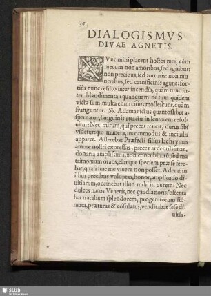 Dialogismus Divae Agnetis
