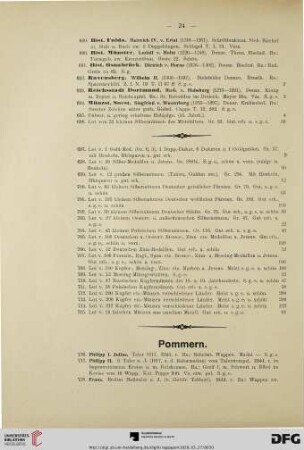 Pommern (Nr. 716-738)