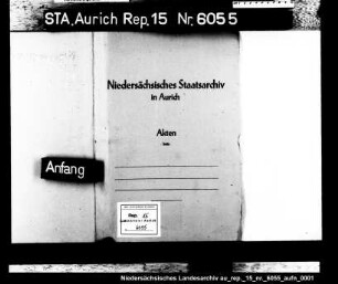 Eisenbahn Ihrhove - Neuschanz: Enteignungen im Amt Leer