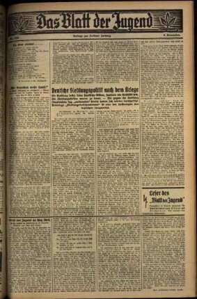 Zweite Ausgabe vom Mittwoch, den 09. November 1932.