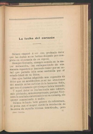 La lucha del corazón