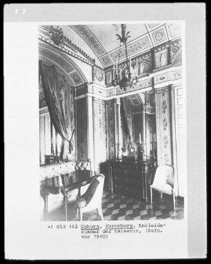 Schloss Ehrenburg — Ankleidezimmer der Kaiserin
