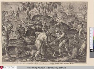 [Porcupine hunt; Stachelschweinjagd]