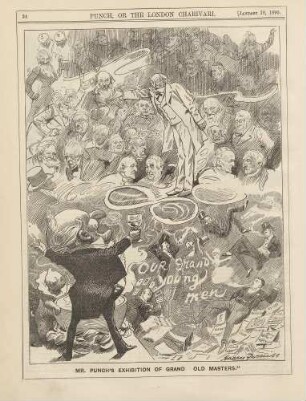 Mr. Punch's exhibition of grand old masters