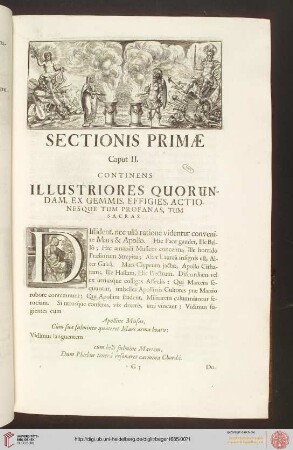 Sectionis primae, Caput II
