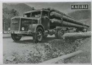 Zugmaschine für Holztransporter der Firma Kaelble