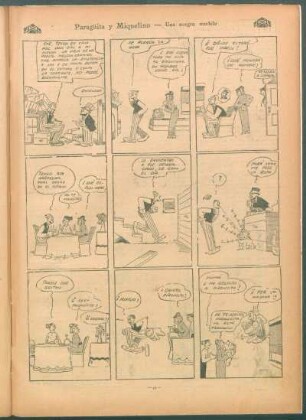 Paragüita y Miquelino. - [Cómic] : Una suegra modelo