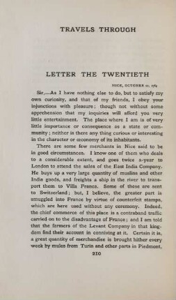 Letter the twentieth