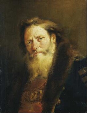 Studienkopf eines alten Mannes