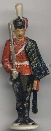 WHW-Abzeichen, Garde-Corps Berlin: Garde-Husar (1914), Straßensammlung im Gau Berlin vom 18. Januar 1942