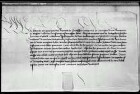 Herzog Albrecht von Sachsen beurkundet, daß sein Diener Er Lutz, Ritter, der einer Äußerung über die Erzherzogin beschuldigt ist, erklärt habe, nichts Arges von ihr zu wissen.