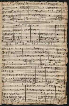Patere cor meum suspirans; T, strings, bc; D-Dur