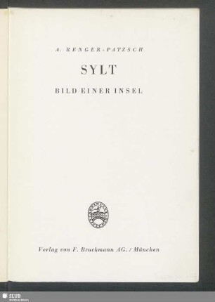 Sylt : Bild einer Insel