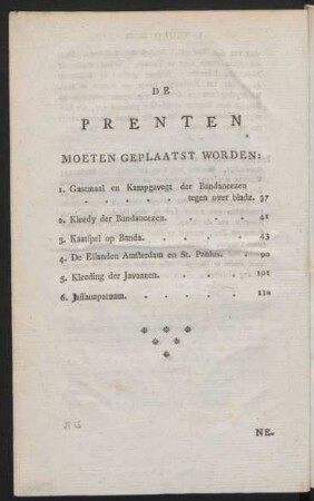 De prenten ...