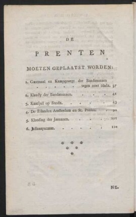 De prenten ...