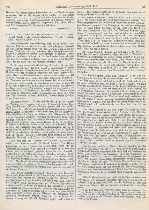 689-691 [Rezension] Ben-Ḥorin, Shalom, Die Antwort des Jona