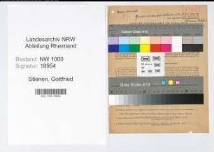 Entnazifizierung Gottfried Stienen, geb. 07.05.1894 (Malermeister)