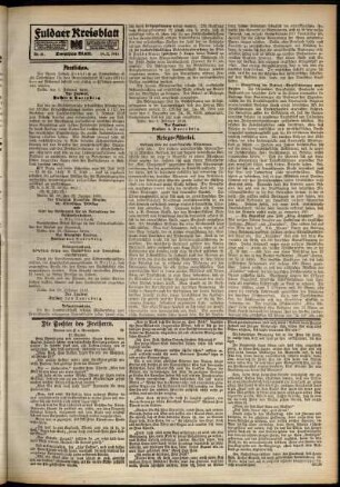 Zweite Ausgabe vom Samstag, den 19. Februar 1916.