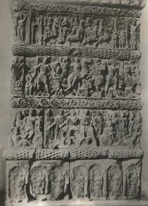 Thessaloniki. Pfeiler vom Bogen des Galerius (nach 297)