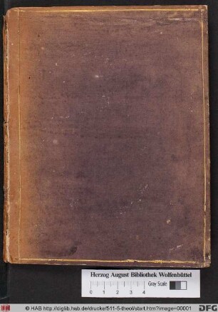 Dissertatio Theologica De Natura Theologiae