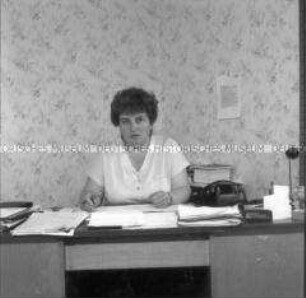 Serie Kolleginnen und Kollegen, Bürger der DDR - Bürgermeisterin (Christel Socke)