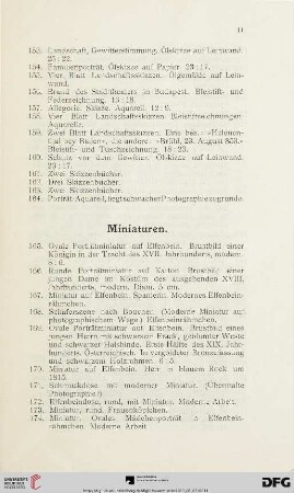 Miniaturen (Nr. 165-289)