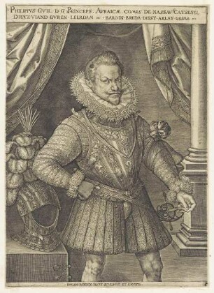 Bildnis des Philippvs Gvil., Prinz von Oranien-Nassau
