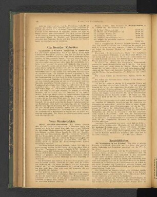 Vom missionsfelde.