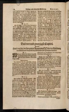 758-768, Das vier und zwanzigste - acht und zwanzigste Capitel