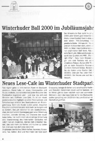 Neues Lese-Cafe im Winterhuder Stadtpark