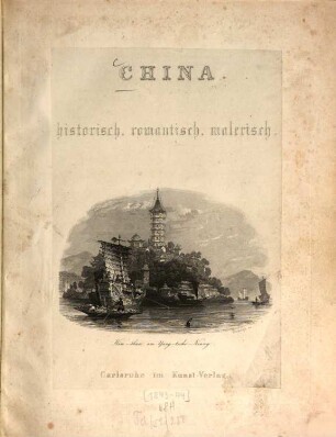 China historisch, romantisch, malerisch