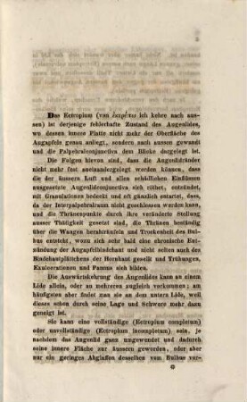 Das Ectropium : Inaug.-Abh.